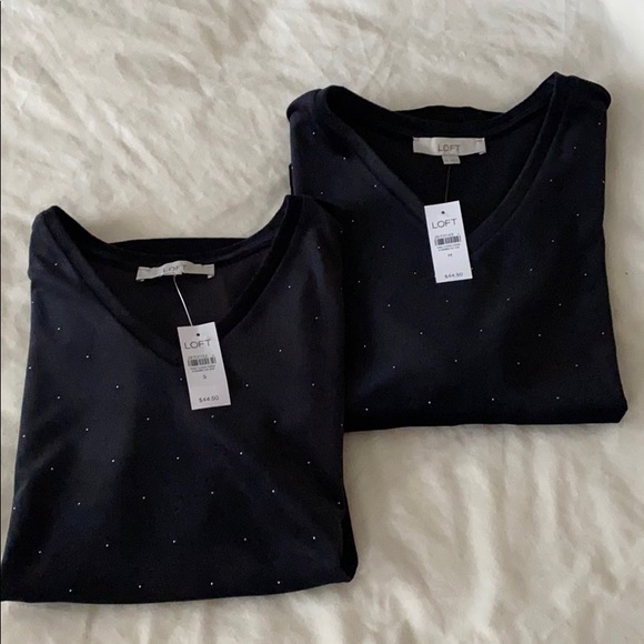 LOFT VELOUR SHORT SLEEVE TOP - Picture 14 of 15